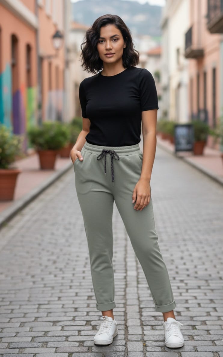 Pantalones Jogger Mujer Cómodos - Estilo Casual Premium