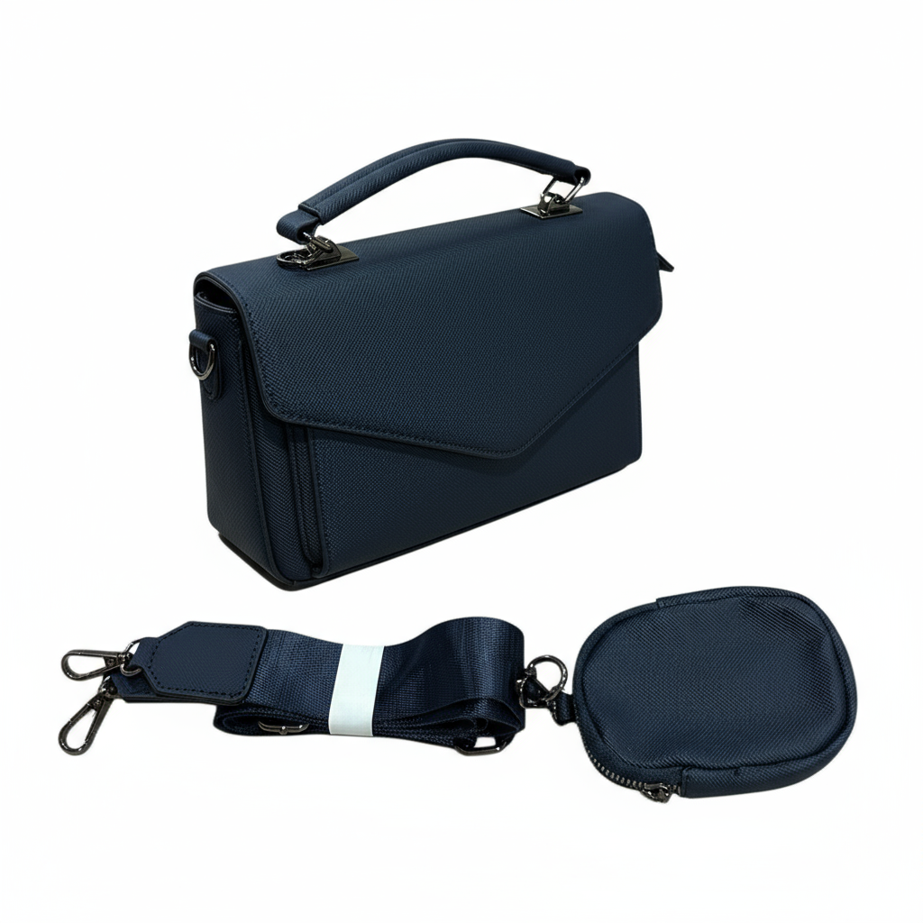 Vista en ángulo del bolso