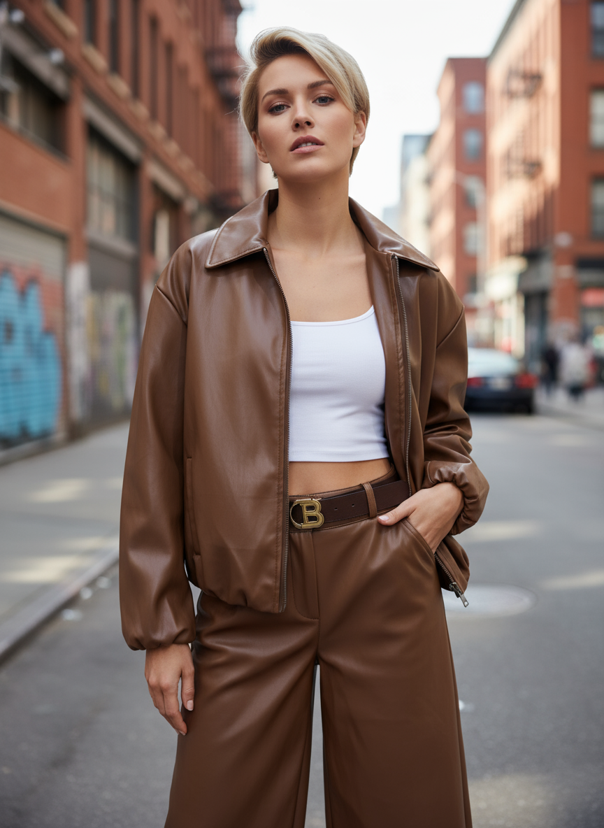 Vista frontal en uso