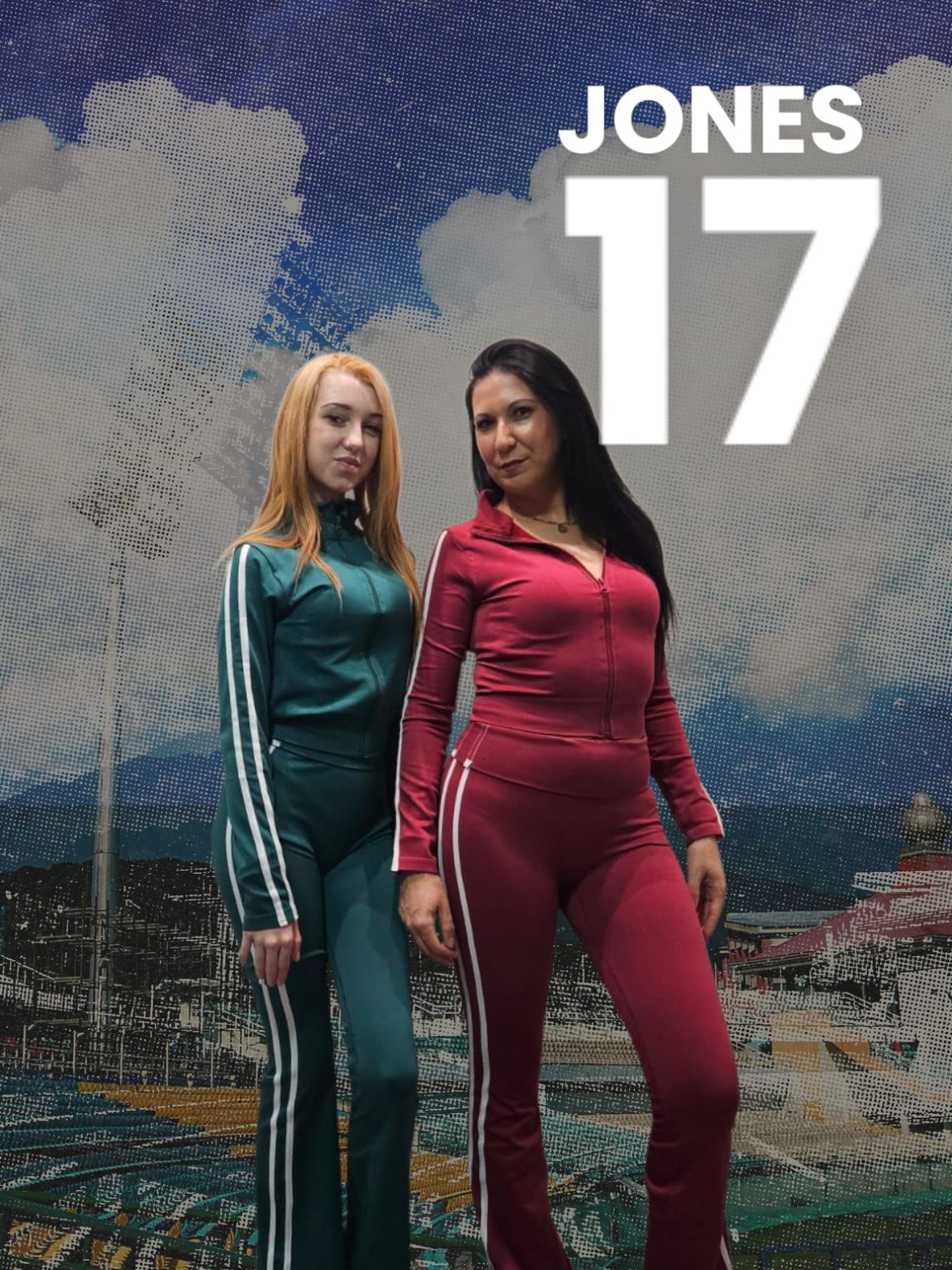 chándal raya blanca