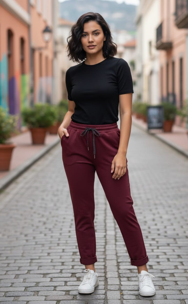 Pantalones Jogger Mujer Cómodos - Estilo Casual Premium