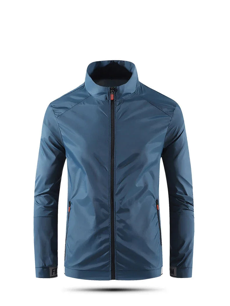 Chaqueta Impermeable Transpirable con Protección UV para Hombre