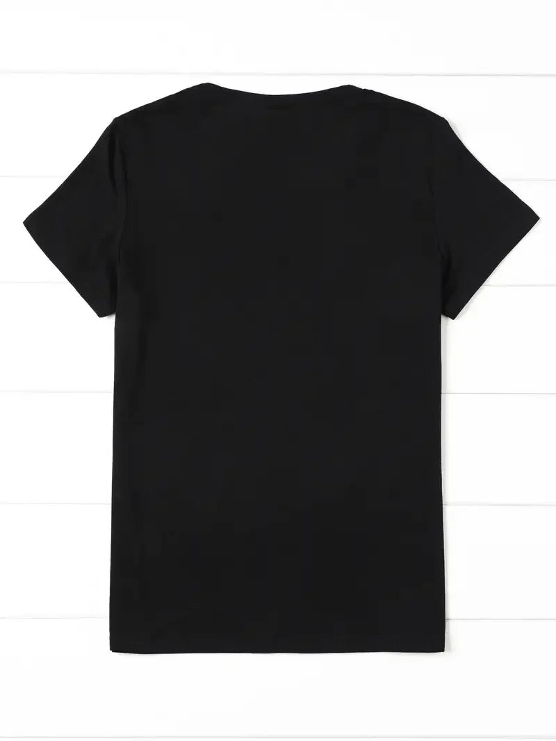 Camiseta Gráfica Mujer Streetwear Años 90 - Estampado Dramatic