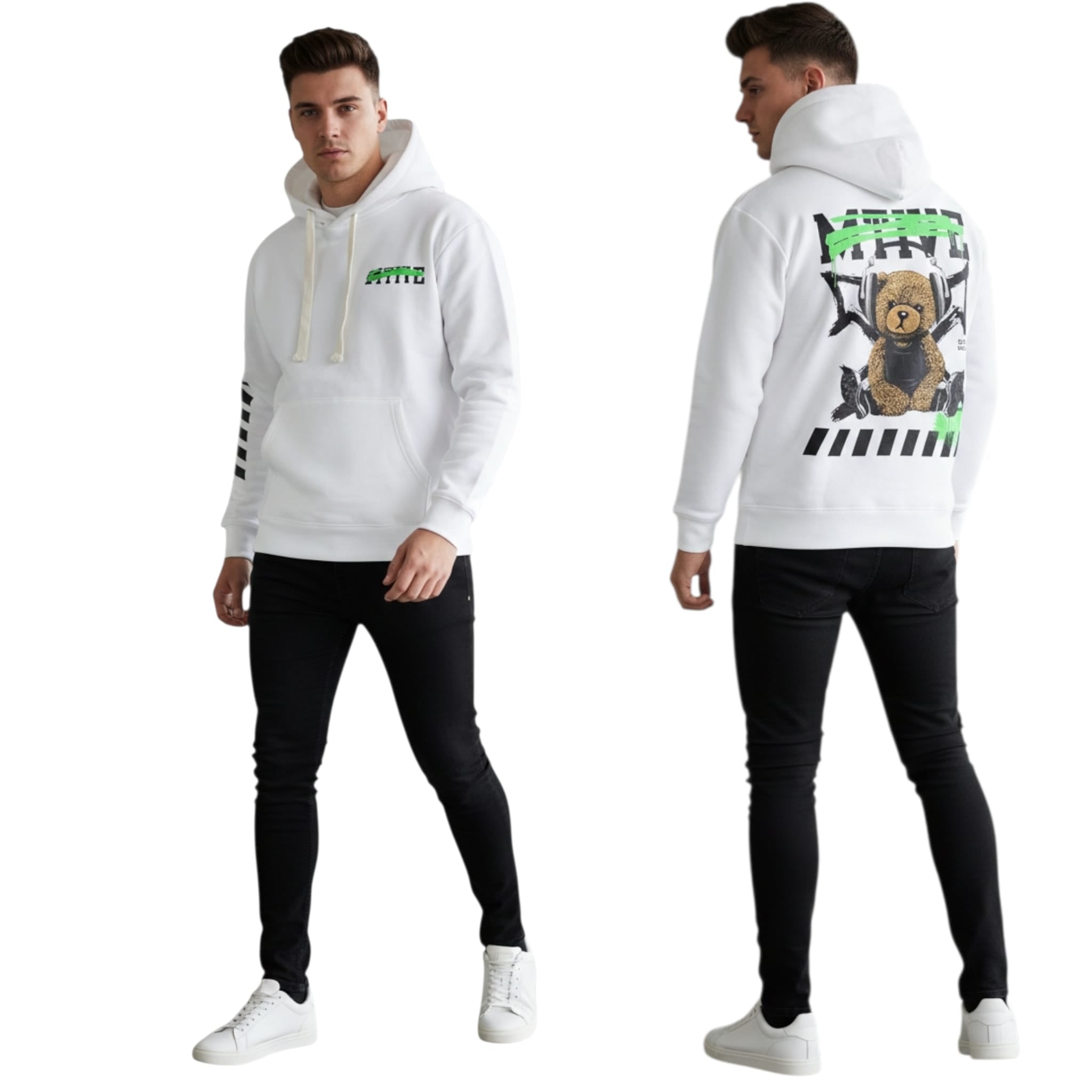 Sudadera Gruesa de Oso - Cálida y Cómoda para Invierno