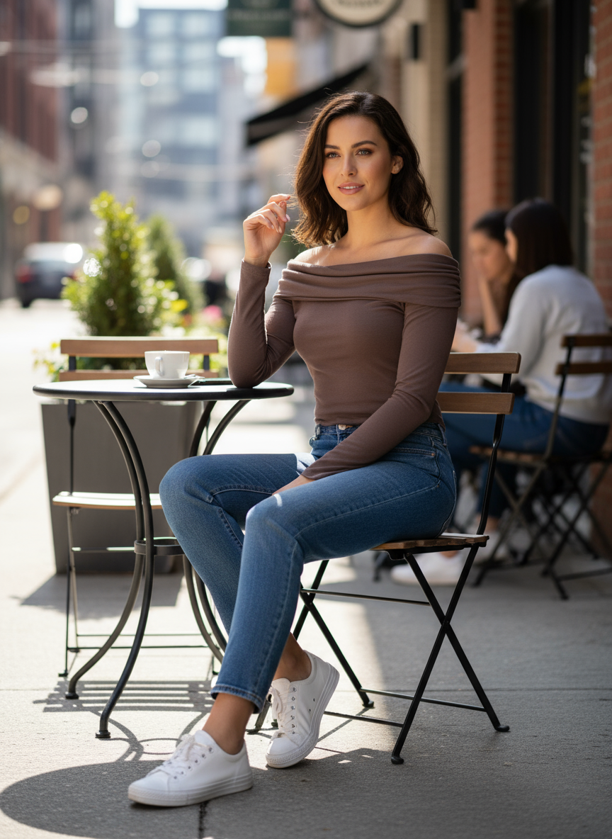 Camiseta chocolate lifestyle