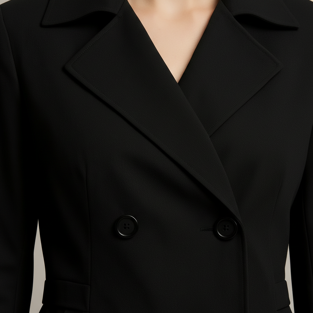 Trench Coat - Detalle Botones