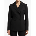 Trench Coat Negra Corta - Hero