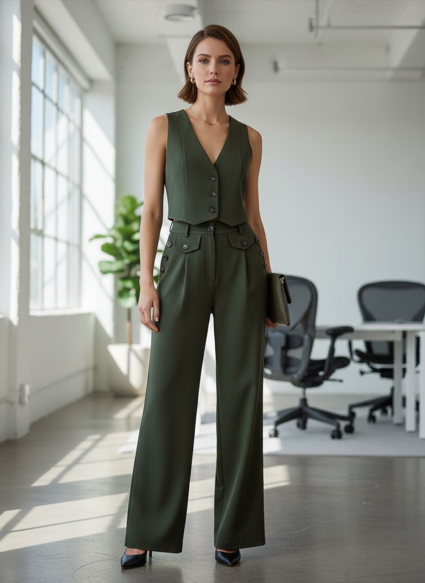 Vista frontal en uso